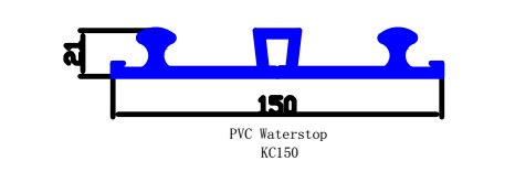 external expansion joint pvc waterstop