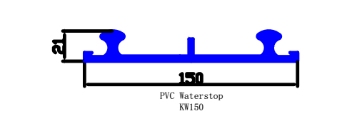 external construction joint pvc waterstop