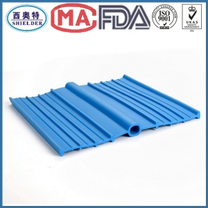 This kind of PVC waterstop is used in concrete internal expansion joint to prevent liquid leakage.