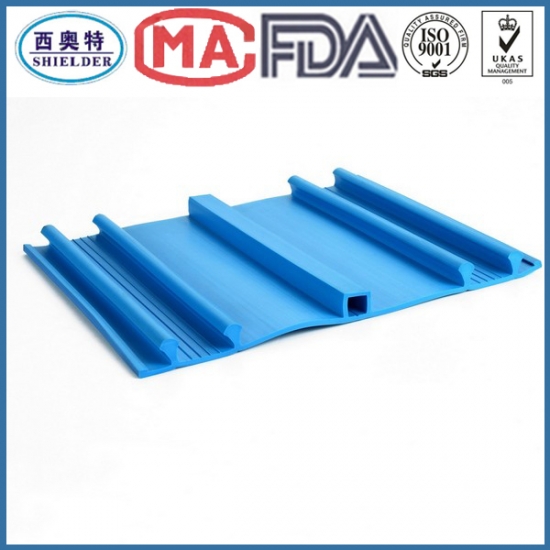 This kind of PVC waterstop is used in concrete external expansion joint to prevent liquid leakage.