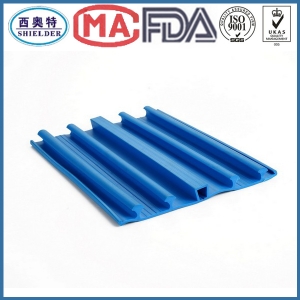 This kind of PVC waterstop is used in concrete external expansion joint to prevent liquid leakage.